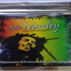 Mr MARLEY Herbal Incense package with health warning label”